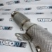 ДаунПайп BMW B58 G01 G05 G11 G12 g14 g20 g29 g30 g31 g42 2022+ с Heat shield